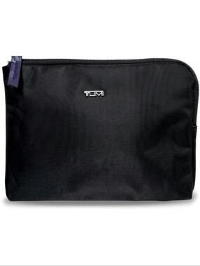 🆕️ TUMI x Delta Amenity Travel Bag Quiet Luxury Black Old Money